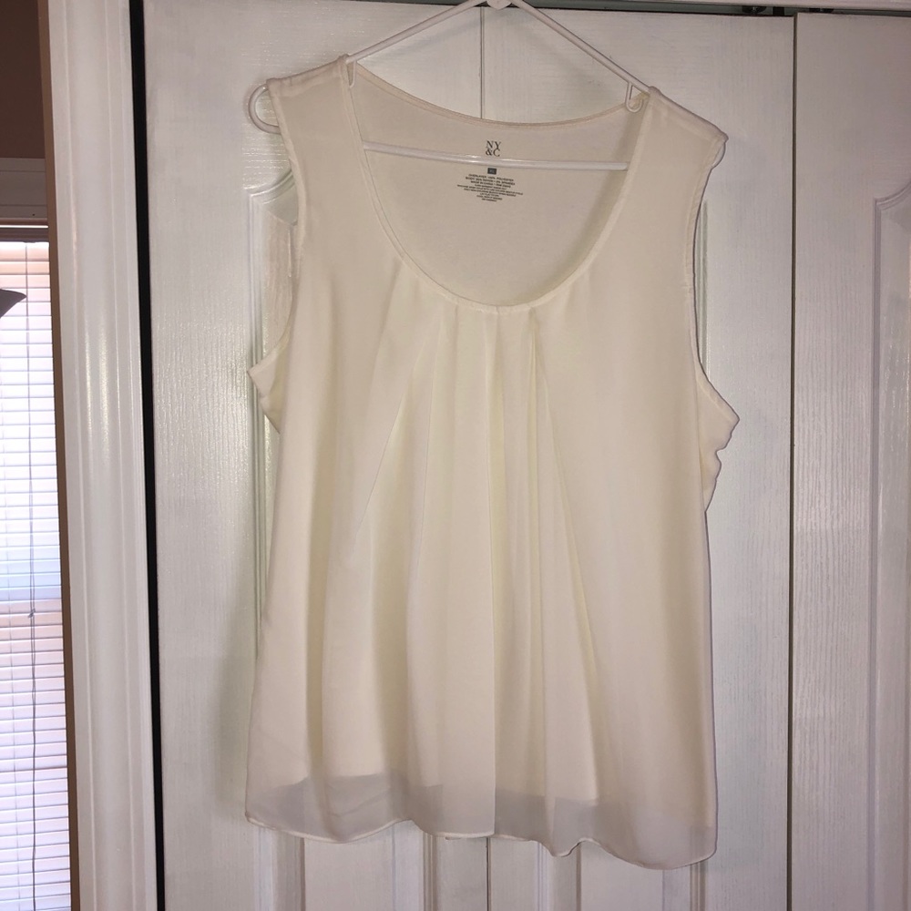 NY&COMPANY Paneled Blouse